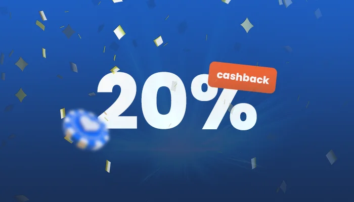 20% cashback