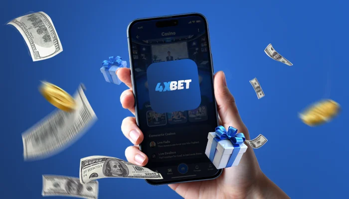 4x bet app bonuses